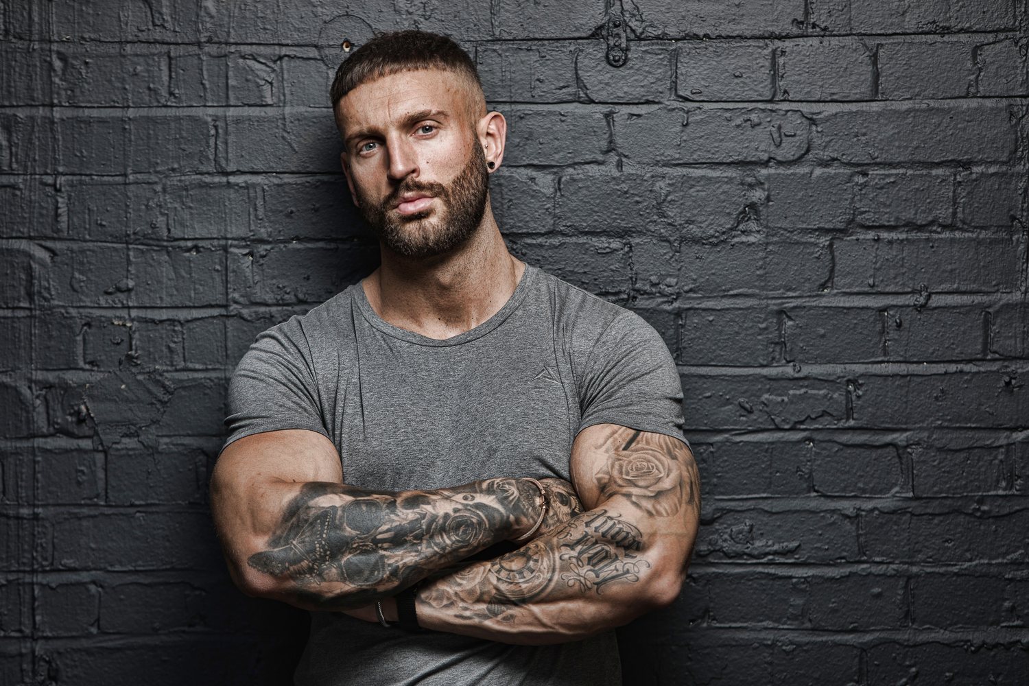 Stealth tee in graphite